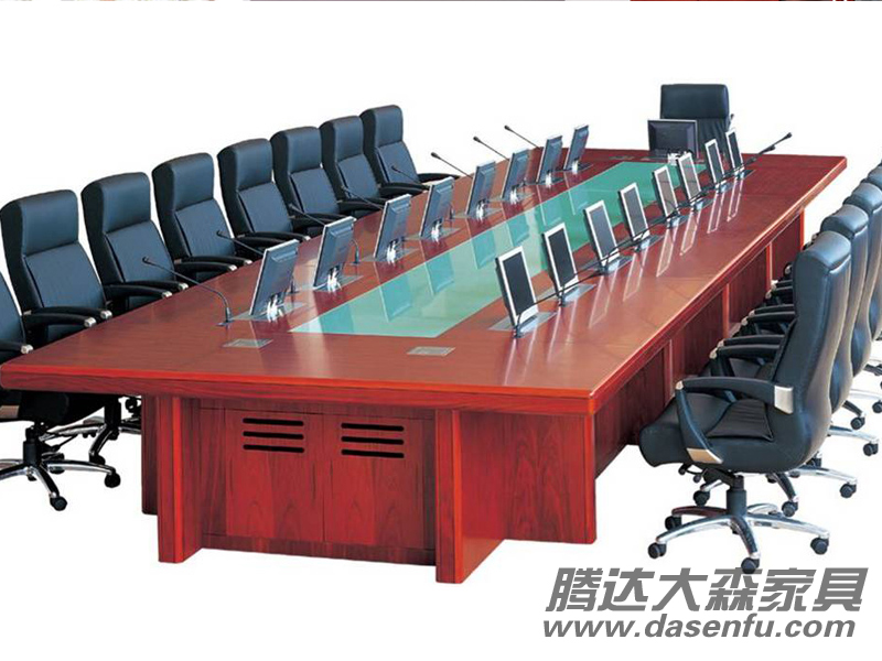 现代高品质实木办公桌DS-SWC026