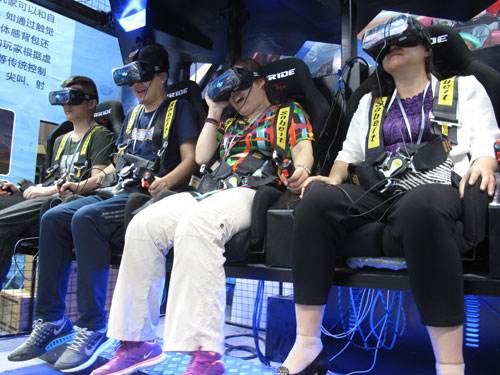 VR动感影院设备， vr仿真动感影院——华堂科技