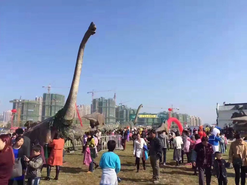 恐龙道具展览租赁 侏罗纪仿真恐龙制作厂家 恐龙发声
