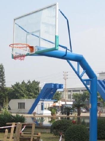 深圳圆管固定透明板篮球架