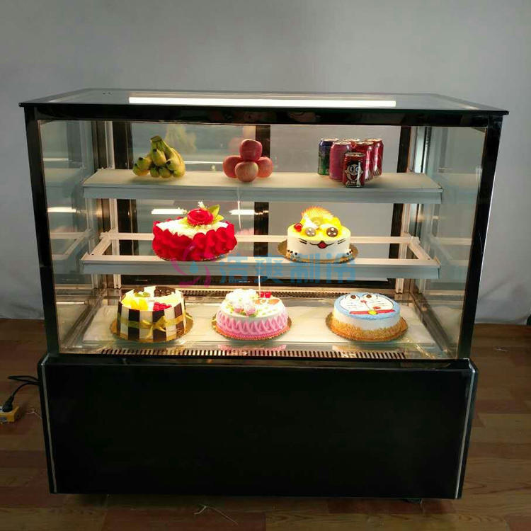 供应圆弧形蛋糕展示柜,1.8米后开门弧形蛋糕展示柜的价格