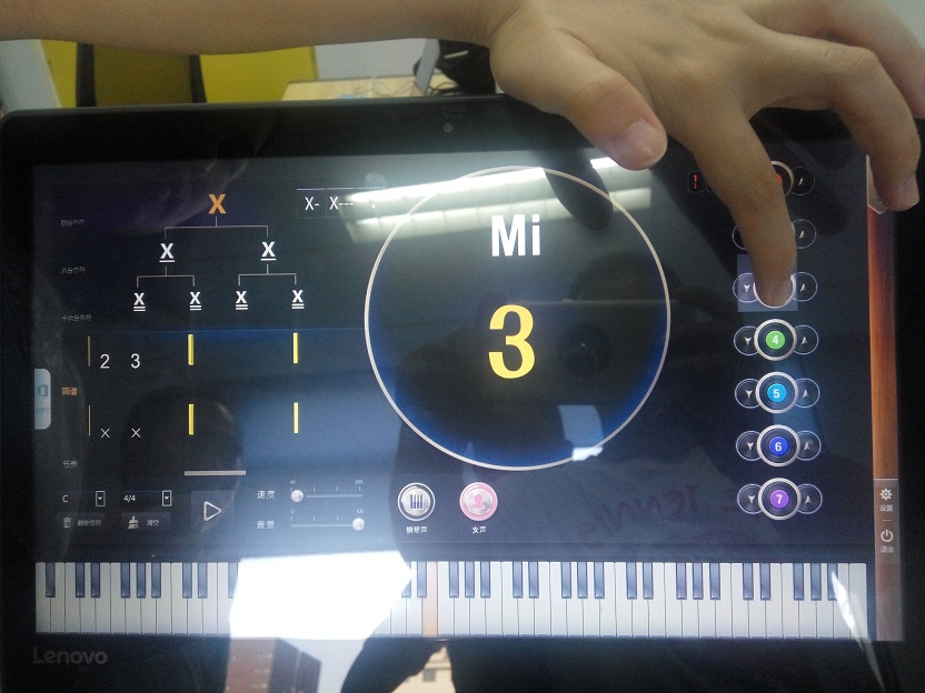 智慧同屏互动电钢琴教学系统 智慧钢琴实训室