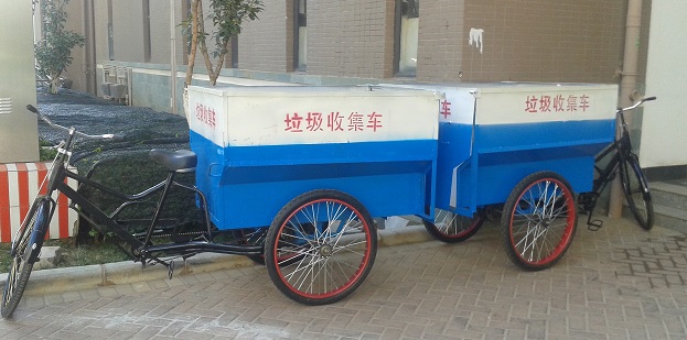 云南人力三轮车垃圾车环卫保洁脚踏三轮厂家直销
