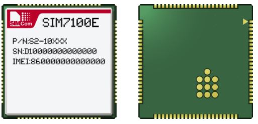 4G 支持欧洲频段模块SIM7100E-PCIE