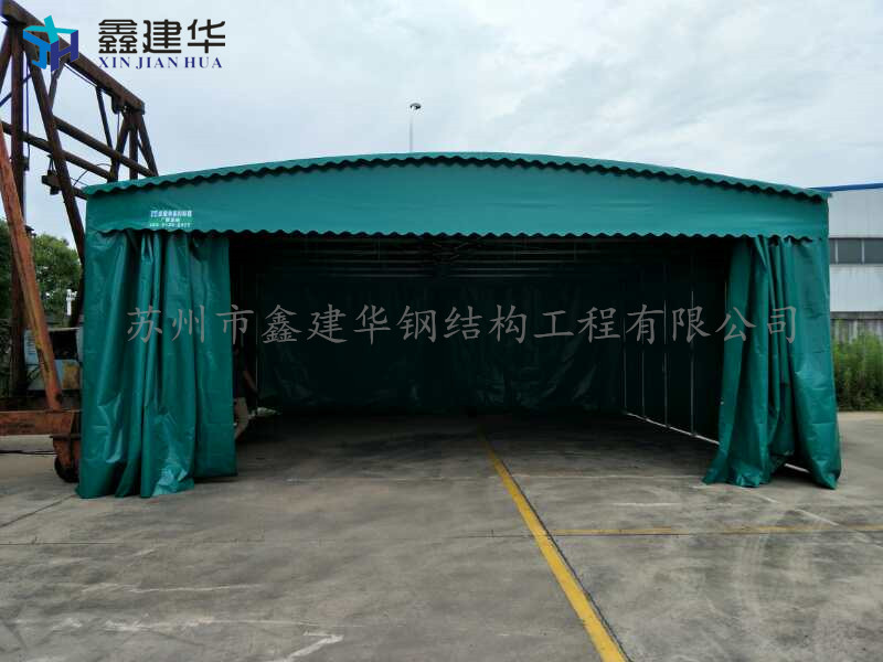 天津武清区提供活动防雨棚/大型工地帐篷/推拉汽车雨蓬搭建