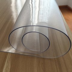厂家直销 支持混批 软质透明PVC不干胶材料 可移软质透明PVC