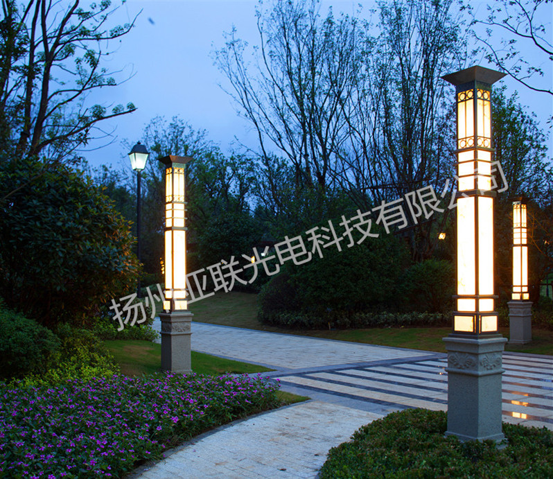 西宁市广场LED景观灯施工设计