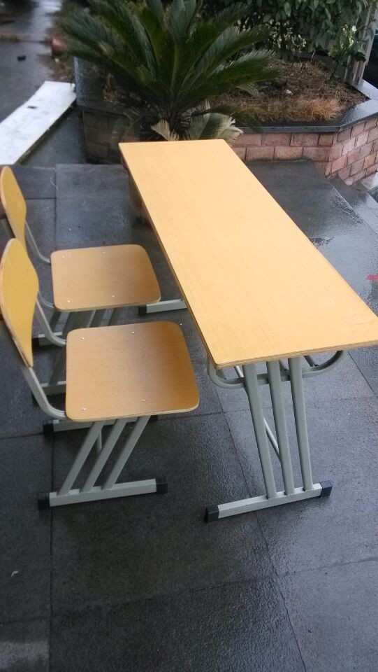 学生课桌椅合肥同城送货单人双人课桌椅
