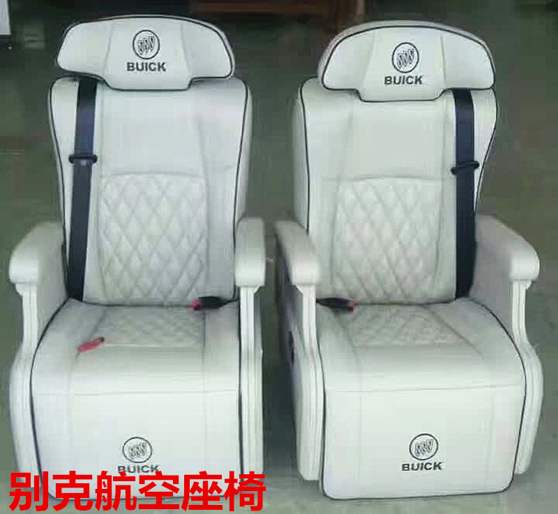 别克陆尊GL8汽车内饰改装翻新 改装航空座椅商务车座椅游艇木地板