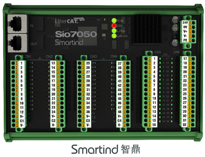智鼎Sio系列EtherCAT远程IO模块**高可靠性和性价比