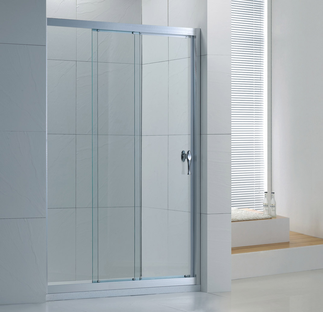 非标定做 一字型淋浴房 隔断门 屏风 简易淋浴房 钢化玻璃 沐浴房