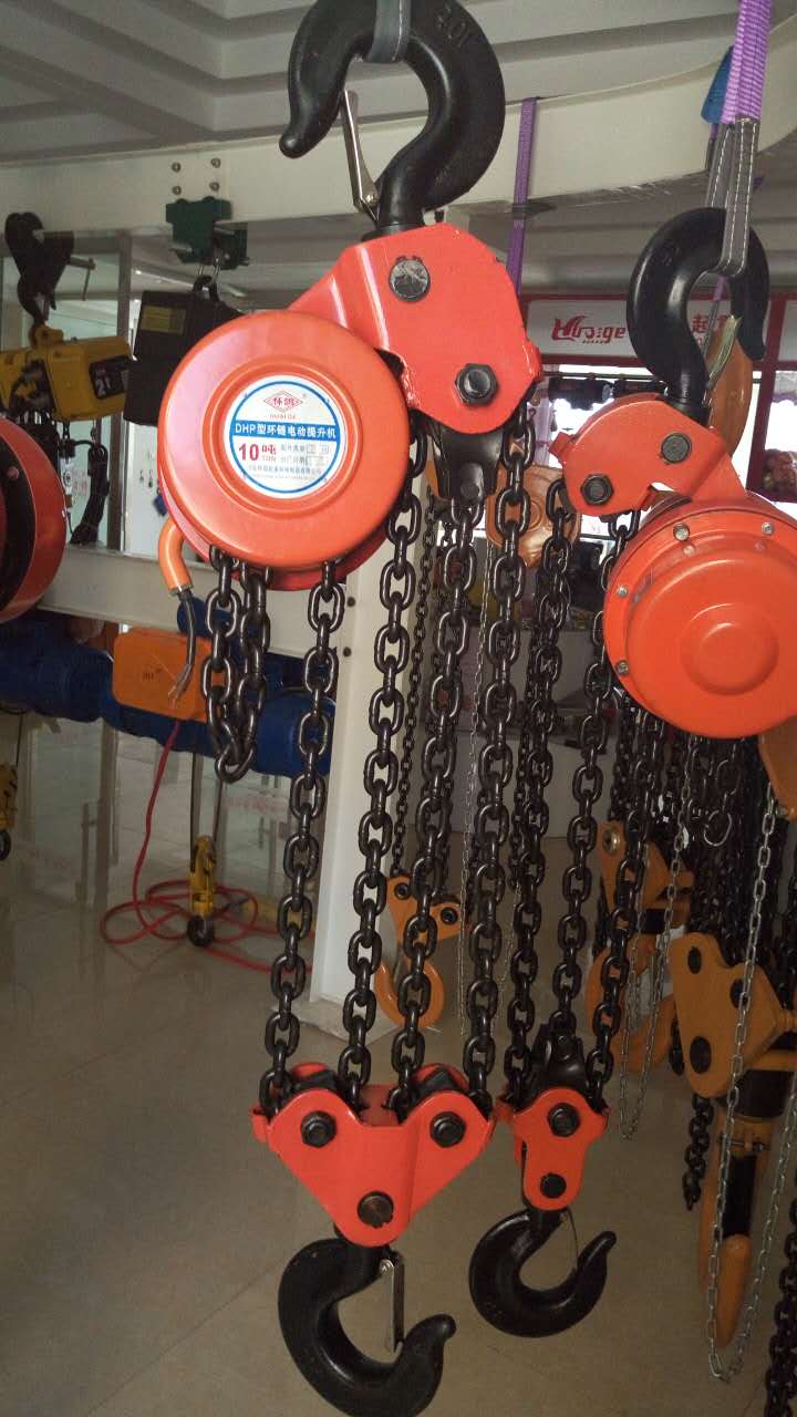 专业供应群吊电动葫芦DHP/环链电动葫芦/10吨3米电动葫芦