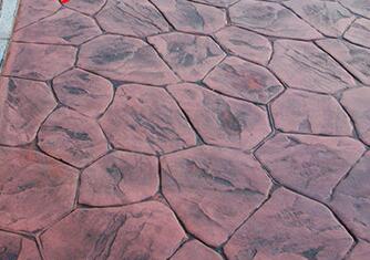 桓石水泥压花模具，彩色混凝土压模材料，彩色装饰混凝土施工步骤 江苏省 常熟市