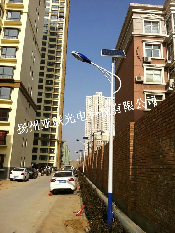 绍兴市新农村改造LED太阳能路灯设计方案