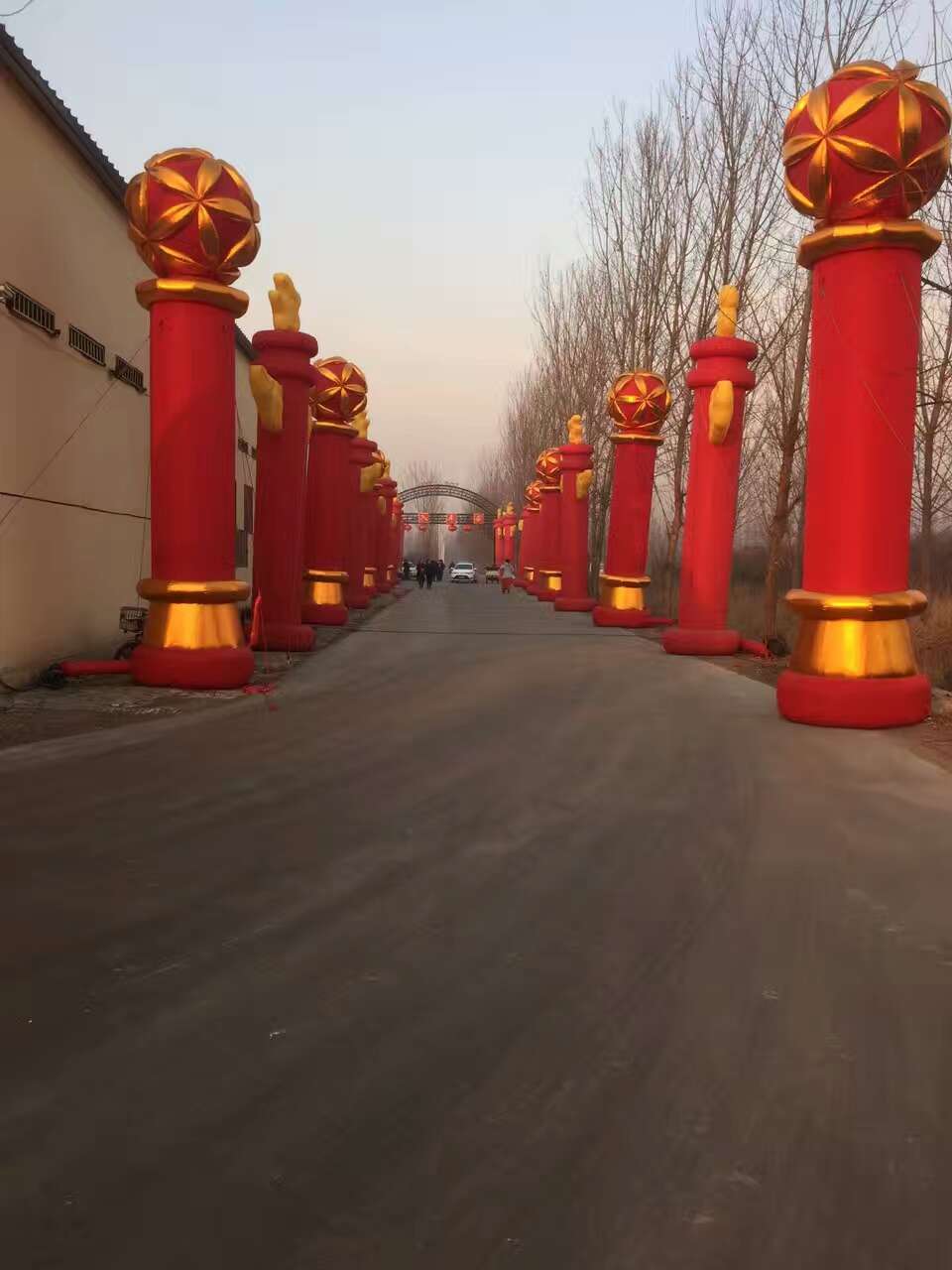 天津出租开业拱门充气拱门彩虹门充气立柱气模