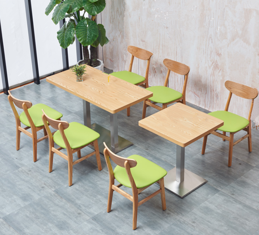 质量保修2年的餐厅桌椅定制批发厂家 深圳高端餐厅桌椅工厂价销售