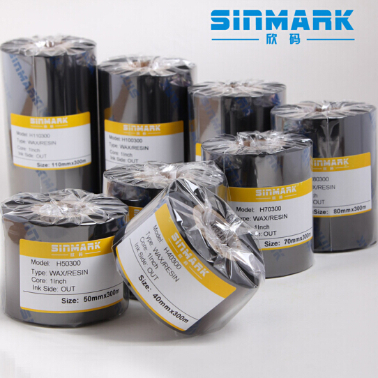 欣码 SINMARK 蜡基碳带 条码机色带 打印机色带 标签带 全树脂碳带
