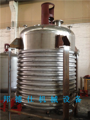 广东内盘管反应釜、广东外盘管反应釜 胶水生产设备