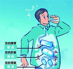 净水器=体外肾 是您全家人健康饮水的较后防线