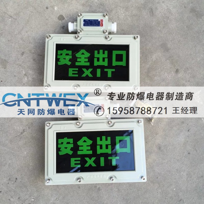 防爆标志灯/BYY-安全出口小型LED灯带接线盒/疏散灯