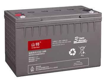 ups不间断电源**12V蓄电池 山特城堡系列C12-38阀控密封式铅酸蓄电池