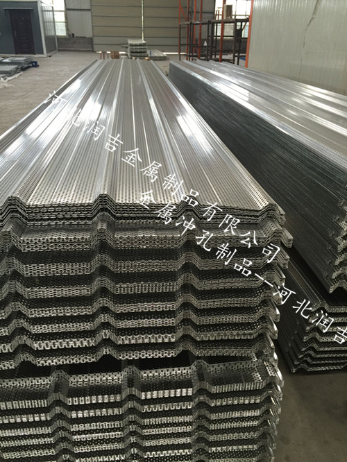 镀铝锌冲孔压型钢板低价格高质量