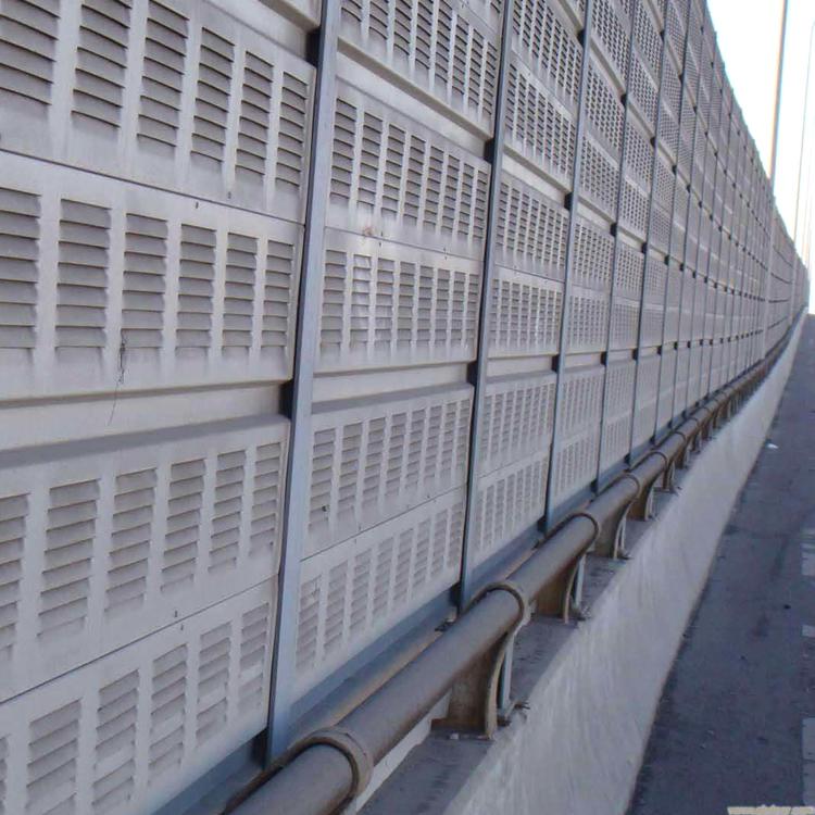 河北声屏障厂家供应隔音墙 隔音板 金属百叶声屏障 玻璃钢声屏障