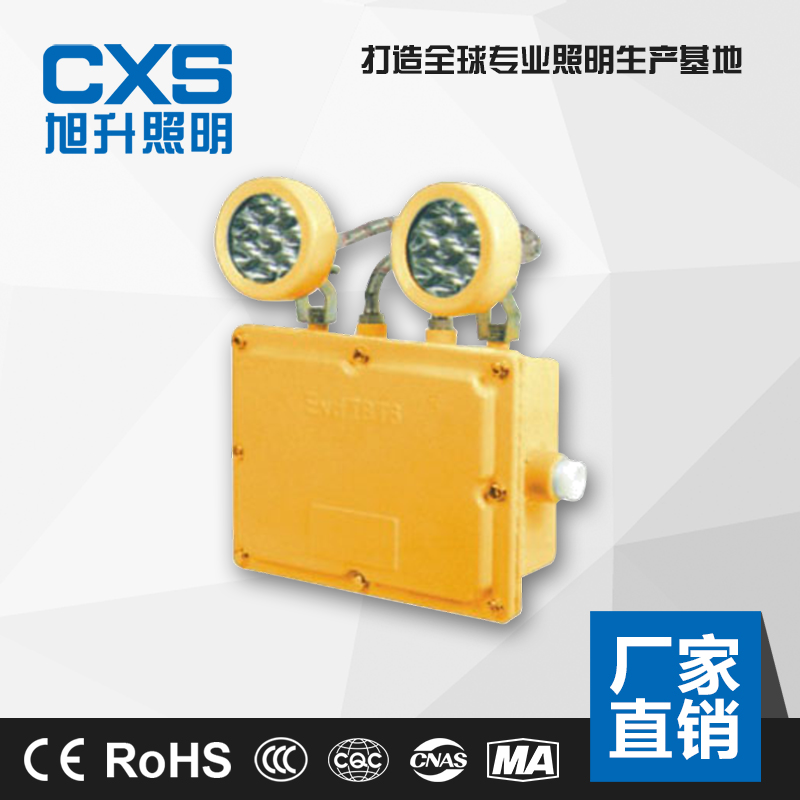 CXS 双头防爆应急工作灯 可充电锂电池 5W/LED节能照明 批发