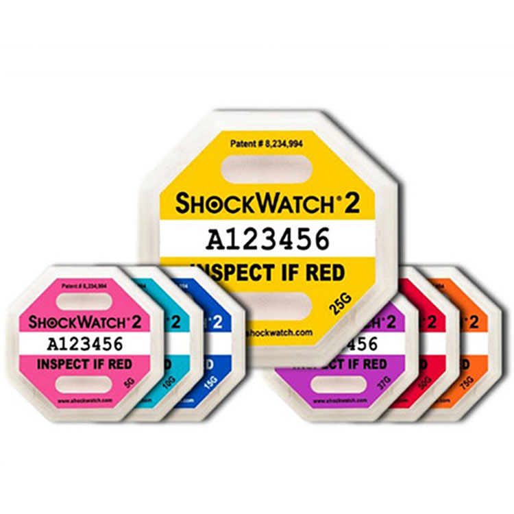 冲击指示器 shockwatch二代防震动标签 美国原装进口
