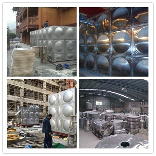 贵州不锈钢方形水箱圆柱形水箱厂家供应