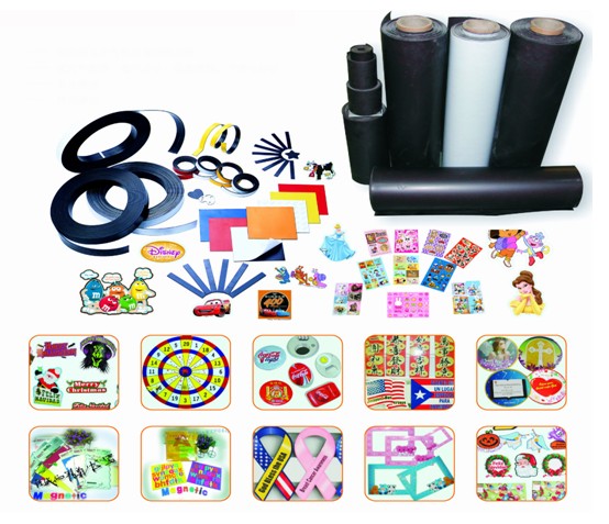 供应橡胶磁，磁片，贴胶磁片，同性橡胶磁，异性橡胶磁