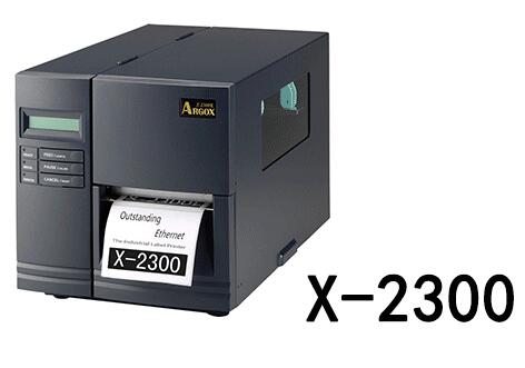 河南郑州ARGOX立象X-2300工业型卷筒不干胶标签打印机