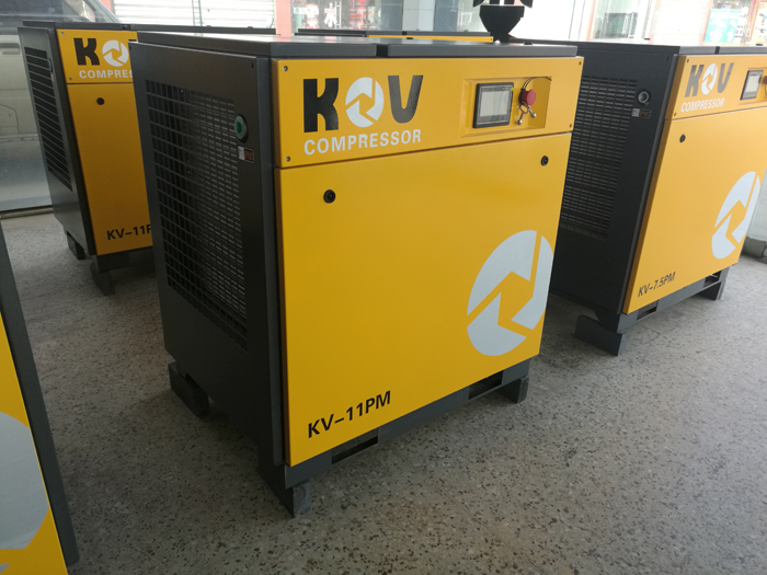 11KW永磁变频空气压缩机 空压机节能改造应用优化分析