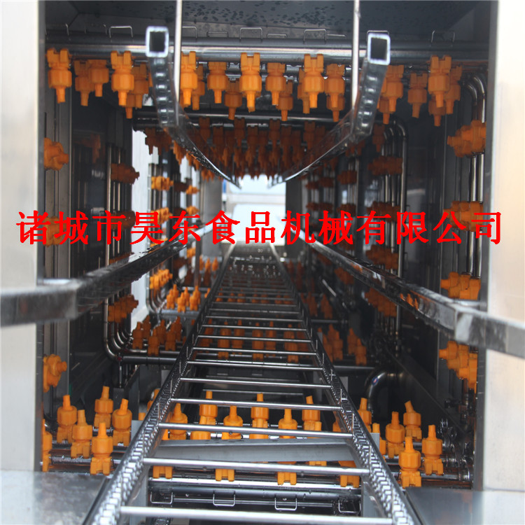 常规型三段式周转框清洗机 蒸汽加热分段式洗框机、厂家直销