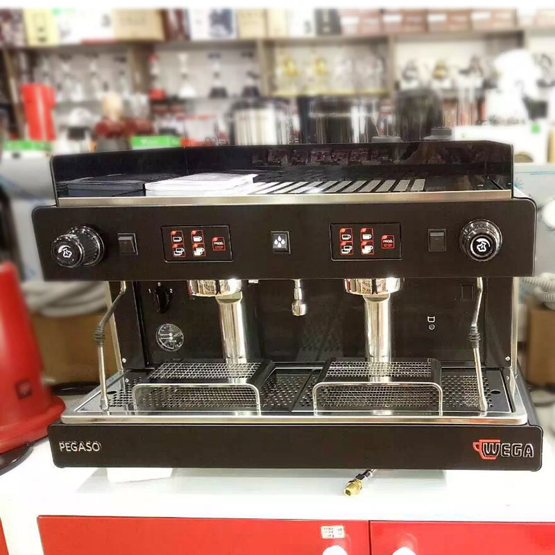 上海咖啡机 wega Pegaso毕加索商用半自动咖啡机 双头高杯版新款咖啡机