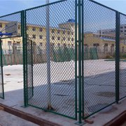 篮球场围栏网 球场护栏勾花网 隔离防护网 护栏网球场 铁丝网