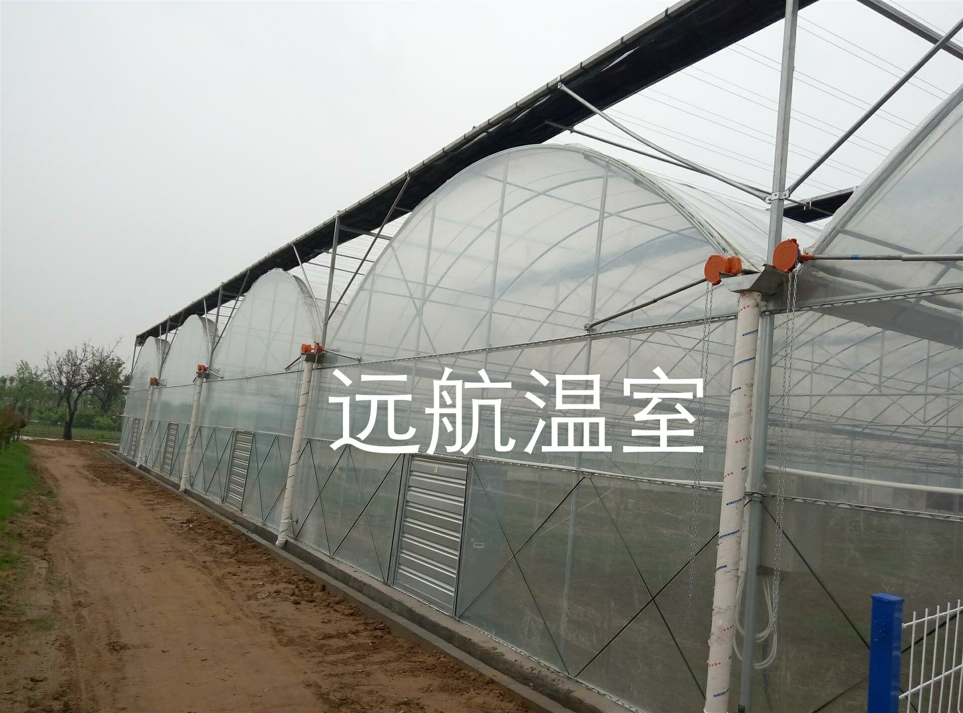 山东省青州市远航温室工程连栋温室 温室骨架
