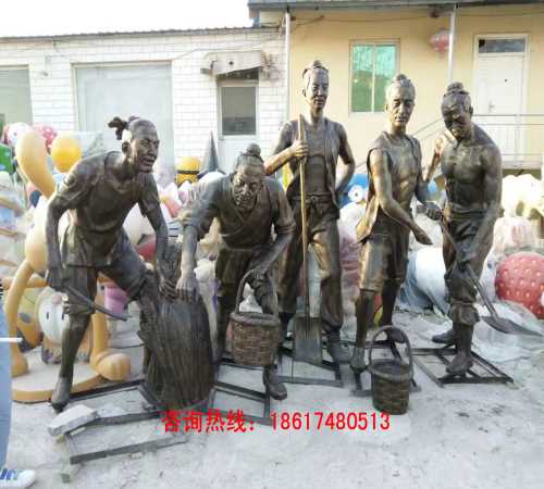 农民雕塑公司_雕塑价格_农业主题雕塑厂家