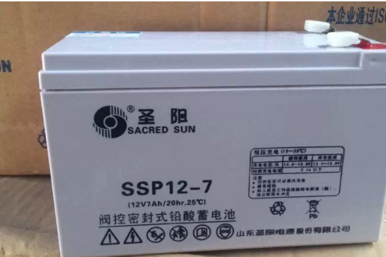 圣阳蓄电池SSP12-8 12V8Ah/20Hr.25℃