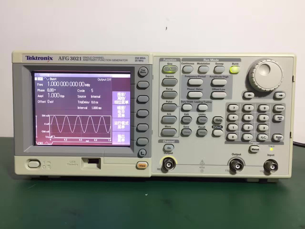 出售tektronix泰克AFG3021 函数信号发生器