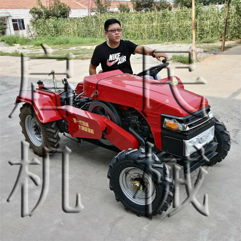 忻州市开沟果园管理机启民 四轮拖拉机旋耕机 农业用机械
