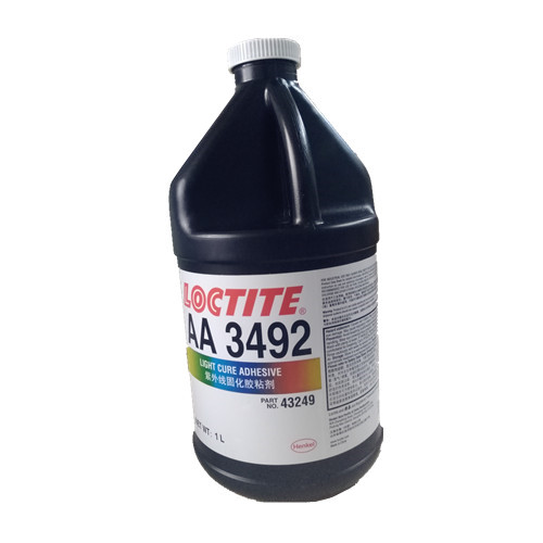 乐泰 Loctite3492 乐泰胶水 深圳代理 紫外线UV胶水gluediy