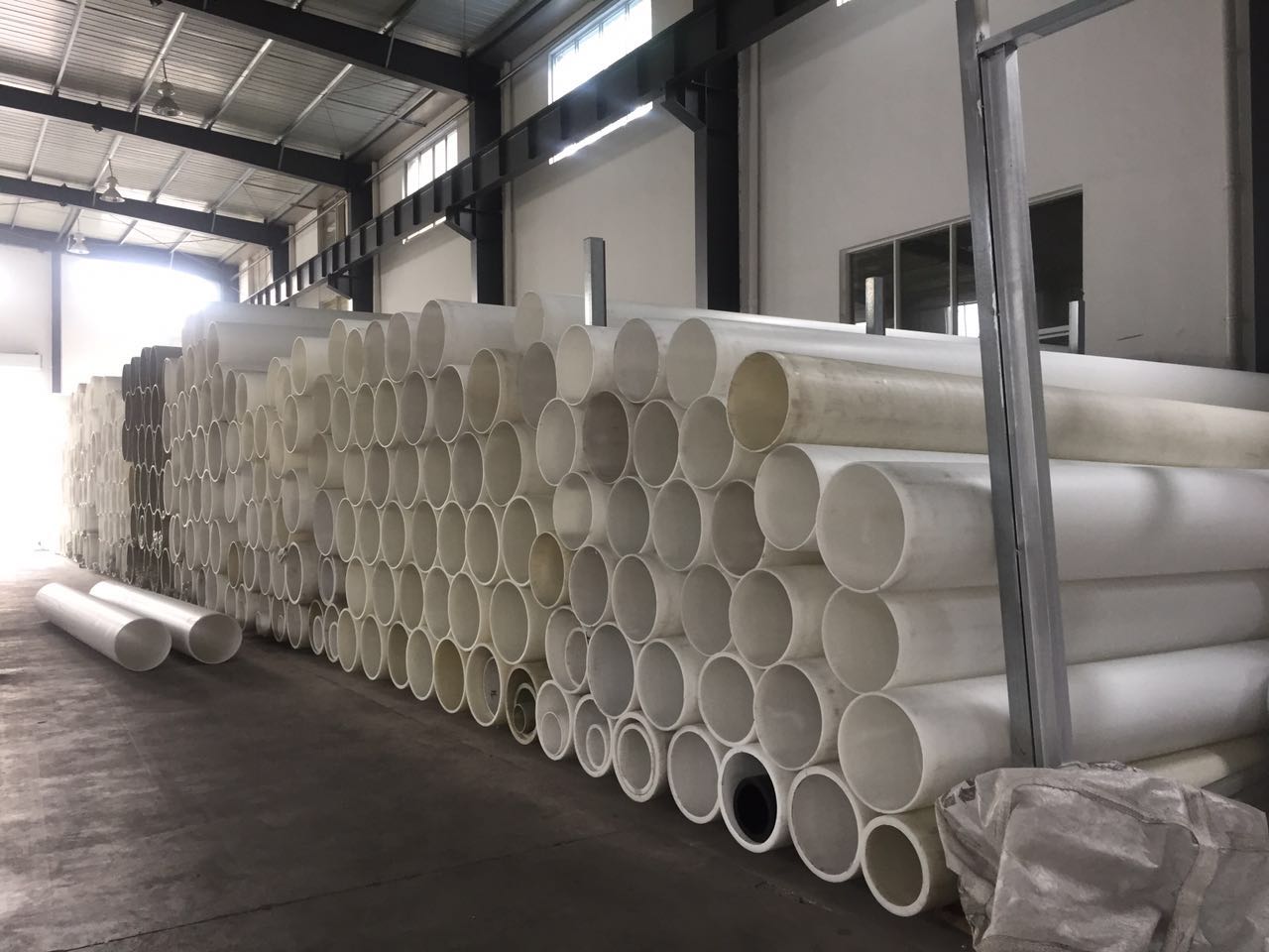 长期供应增强聚丙烯管材 耐腐蚀耐高压高品质FRPP管 FRPP管厂家