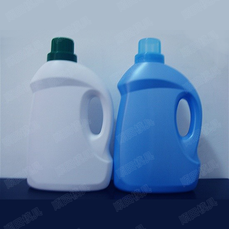 吹瓶模具 洗衣液瓶吹塑模具 自动去废边塑料瓶模具