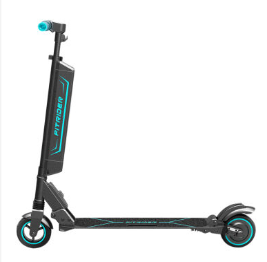 Fitrider6寸电机F1电动滑板车迷你小型折叠电动自行车锂电代步车小型电瓶车