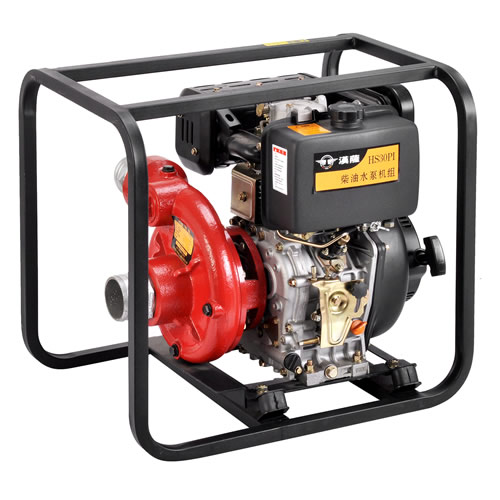 HS40PIE-可移动式4寸柴油高压水泵 抽水机 4寸柴油机自吸水泵型号及价格