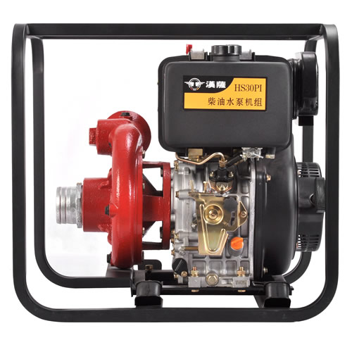 HS40PIE-可移动式4寸柴油高压水泵