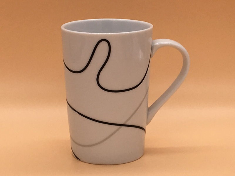 推荐物**所值的创意点线面陶瓷杯马克杯，便宜又实惠-咖啡杯厂家