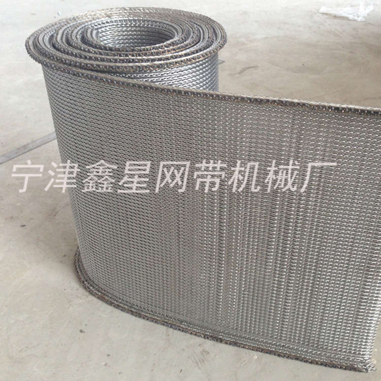 宁津县鑫星牌挡板高密度人字形网带的特点和用途