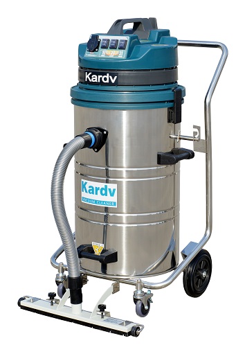 凯德威工业吸尘器DL-3078P工厂车间用桶式吸粉尘吸尘器
